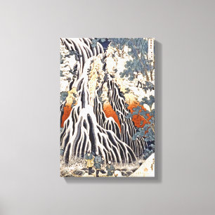 Toile Cascade de Kirifuri sur le Mont Kurokami à Shimots