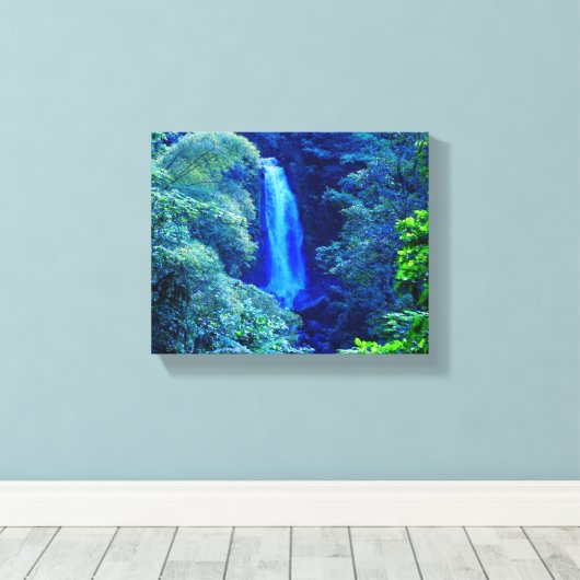 Toile Cascade de l'île (Insitu (Plancher de Bois))