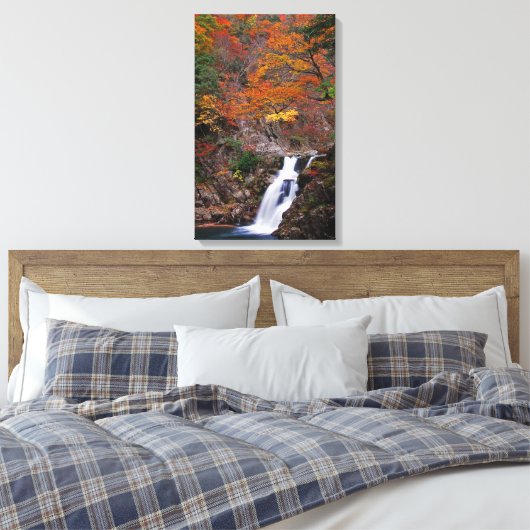 Toile Cascade de Sandankyo à l'automne (Insitu(Chambre))