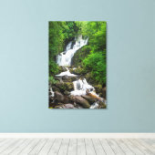 Toile Cascade de Torc paysage, Irlande (Insitu (Plancher de Bois))