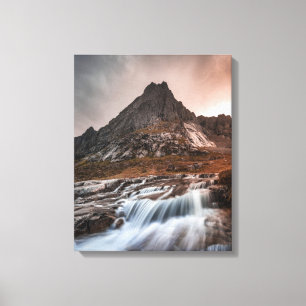 Toile Cascade des îles Lofoten