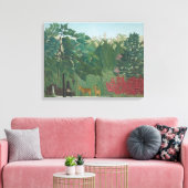 Toile Cascade d'Henri Rousseau, Art Vintage (Insitu(Salon))
