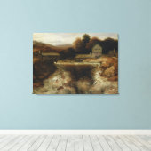 Toile Cascade du Nord (Insitu (Plancher de Bois))