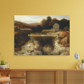 Toile Cascade du Nord (Insitu(Salon))