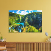 Toile Cascade élégante, Croatie (Insitu(Salon))