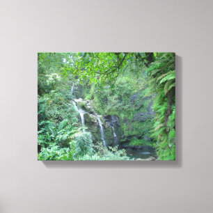 Toile Cascade hawaïenne (de Maui)