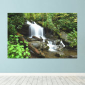 Toile Cascade in Smoky Mountain National Park (Insitu (Plancher de Bois))