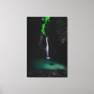 Toile Cascade Kozjak dans toute sa gloire