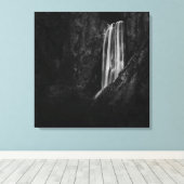 Toile Cascade majestueuse Boka en Slovénie (Insitu (Plancher de Bois))
