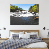 Toile Cascade Majestueuse Sous Le Pont (Insitu(Chambre))