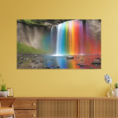 Toile Cascade Rainbow (Insitu(Salon))