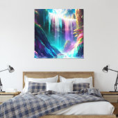 Toile Cascade spectrale 6 (Insitu(Chambre))