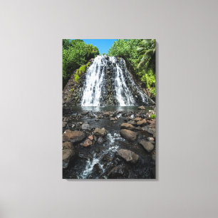 Toile Cascade tropicale de Kepirohi