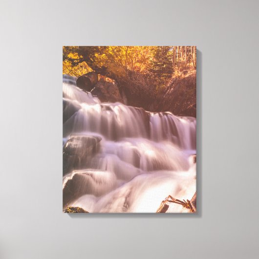 Toile Cascades en forêt (Recto)