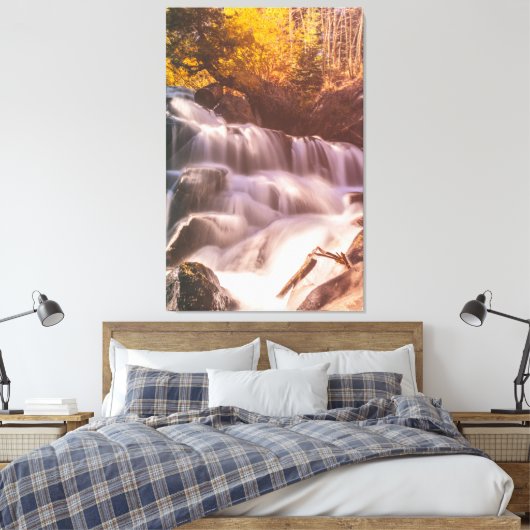 Toile Cascades en forêt (Insitu(Chambre))