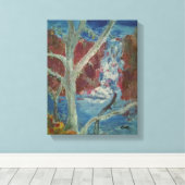 Toile Cascades Keene NH Canvas Imprimer (Insitu (Plancher de Bois))