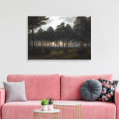 Toile Caspar David Friedrich L'heure du jour La soirée (Insitu(Salon))