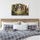 Toile Caspar David Friedrich Monastère Ruines Eldena (Insitu(Chambre))