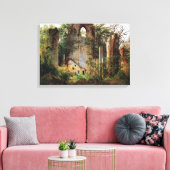Toile Caspar David Friedrich Monastère Ruines Eldena (Insitu(Salon))