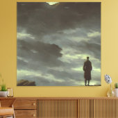 Toile Caspar Friedrich errer au-dessus de la mer de brou (Insitu(Salon))