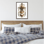 Toile Casque de plongée vintage (Insitu(Chambre))