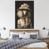 Toile Casquette à fleur de caniche (Insitu(Chambre))