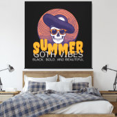 Toile casquette d'été crâne (Insitu(Chambre))