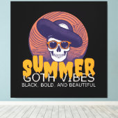 Toile casquette d'été crâne (Insitu (Plancher de Bois))