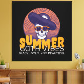 Toile casquette d'été crâne (Insitu(Salon))