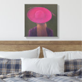 Toile Casquette rose 2014 (Insitu(Chambre))