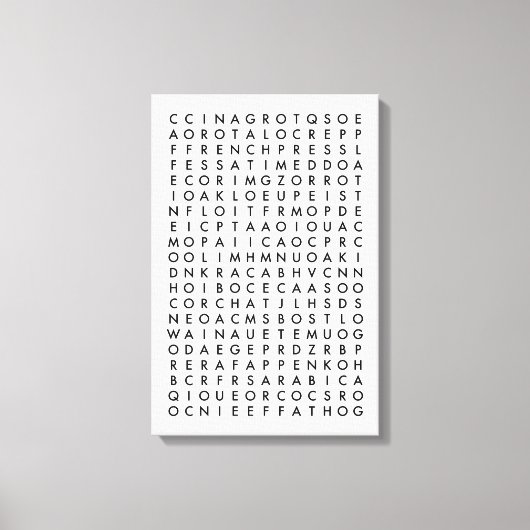 Toile casse-tête de recherche (Recto)