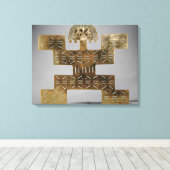 Toile Cast Tumbaga pectoral, de Huaca del Dragon (Insitu (Plancher de Bois))