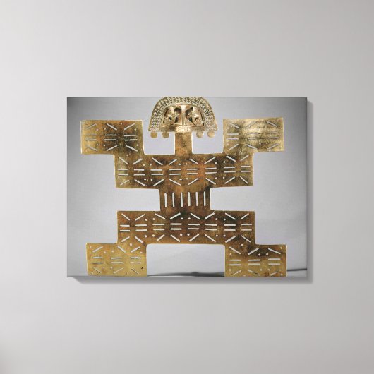 Toile Cast Tumbaga pectoral, de Huaca del Dragon (Recto)