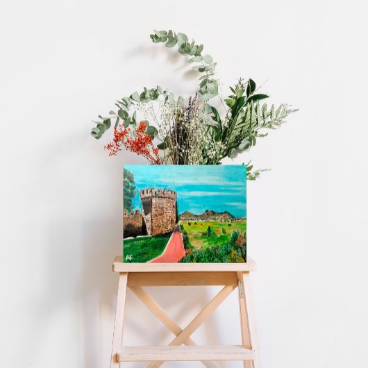 Toile Castell de Benisanó Peinture d'Alfred Fox