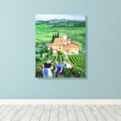 Toile Castellina-in-Chianti (Insitu (Plancher de Bois))