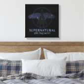 Toile Castiel surnaturel Tombant étoiles Graphisme (Insitu(Chambre))