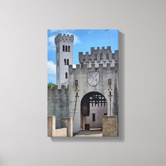Toile Castle Drawbridge (Recto)