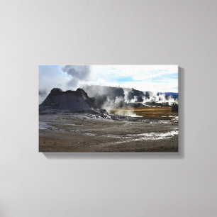 Toile Castle Geyser et Upper Geyser Basin, Yellowstone