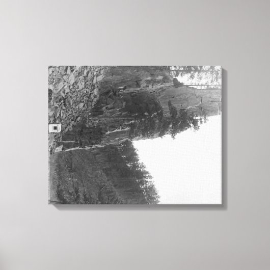 Toile Castle Rock entre Hill City et Rockerville (Recto)