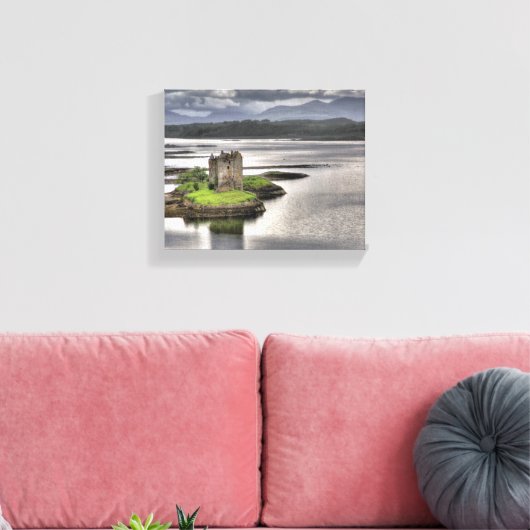Toile Castle Stalker Appin Argyll Écosse (Insitu(Salon))
