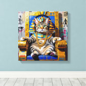 TOILE CAT 2 KING TUT-CHAUSIE (Insitu (Plancher de Bois))