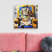 TOILE CAT 2 KING TUT-CHAUSIE (Insitu(Salon))