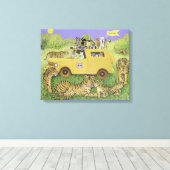 Toile Cat Safari (Insitu (Plancher de Bois))