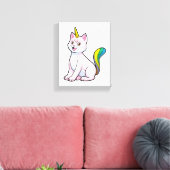 Toile Cat Unicorn (Insitu(Salon))