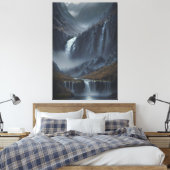 Toile Cataclysme de la montagne (Insitu(Chambre))