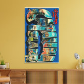 Toile Catalina Island, Californie - Grande Lettre (Insitu(Salon))