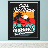 Toile Catch The Wave Summer Vacation-43432 (Insitu (Plancher de Bois))