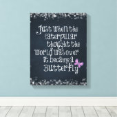 Toile Caterpillar Inspirationnel (Insitu (Plancher de Bois))