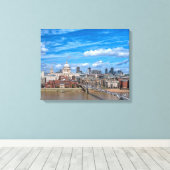 Toile Cathedral Canvas de St.Paul Imprimer (Insitu (Plancher de Bois))