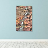 Toile Cathedral Falls, Virginie-Occidentale (Insitu (Plancher de Bois))